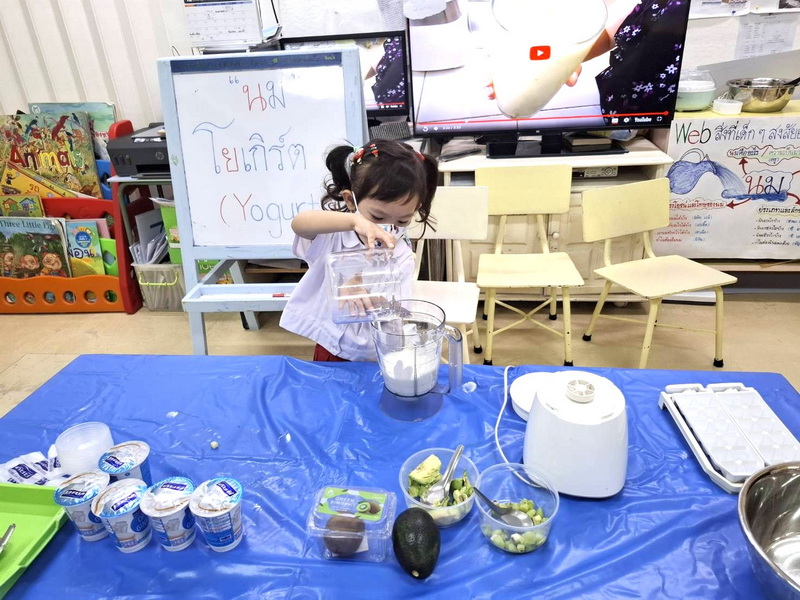 Project Approach เรื่อง นม