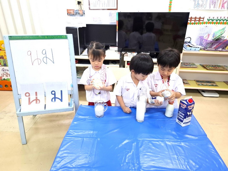 Project Approach เรื่อง นม