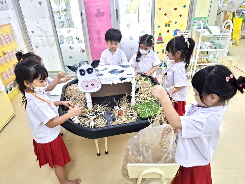 Project Approach เรื่อง นม