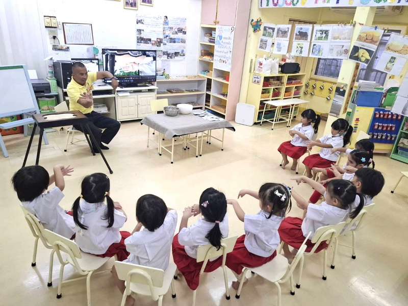 Project Approach เรื่อง นม