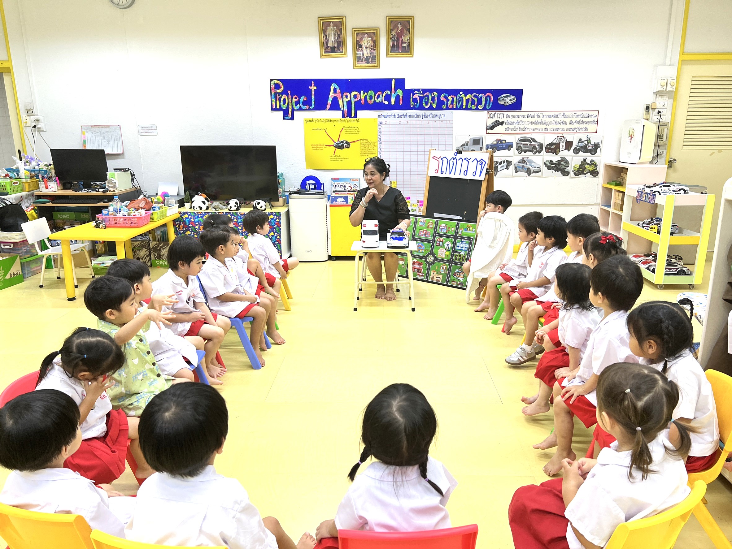 Project Approach เรื่อง รถตำรวจ
