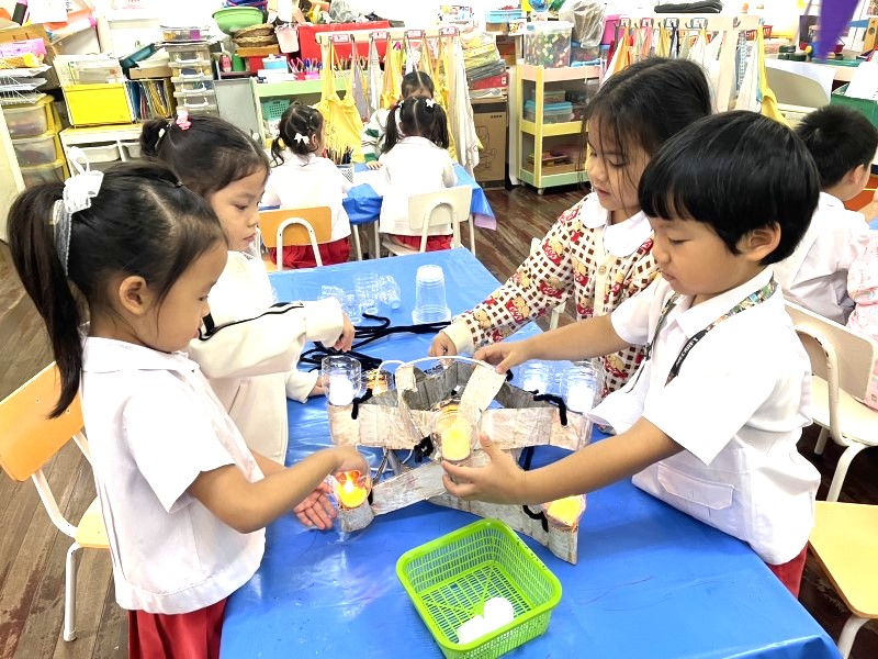 Project Approach เรื่อง โคมไฟ